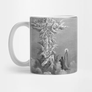 High Resolution Gustave Doré Paradiso Illustration The Celestial Cross Mug